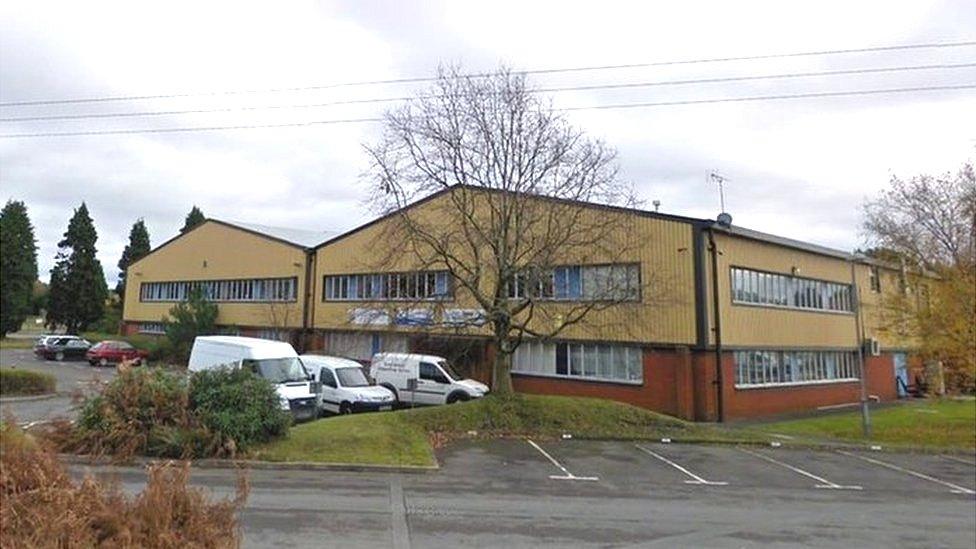 Ambulance service headquarters at St Leonards Hospital