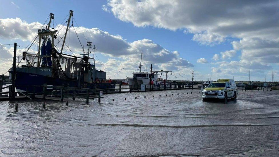 Southwold harbour