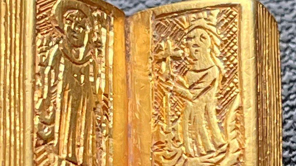 Gold book found in North Yorkshire