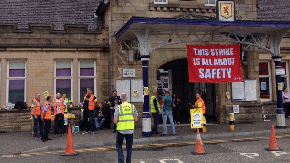 Stirling rail strike