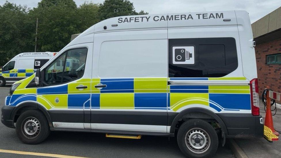 Safety camera van