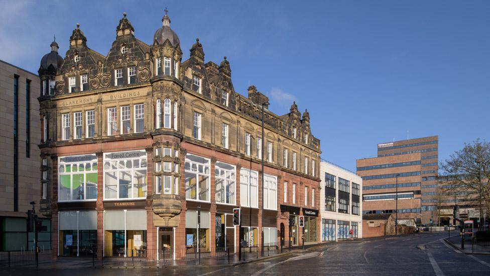 Exterior view of The Farrell Centre