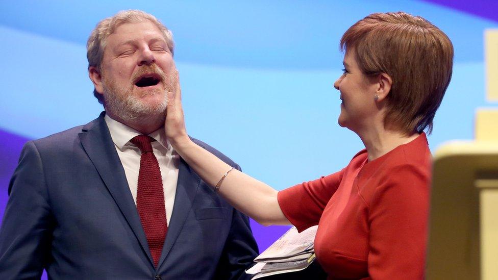 Angus Robertson and Nicola Sturgeon