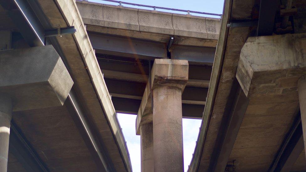 Underneath Spaghetti Junction