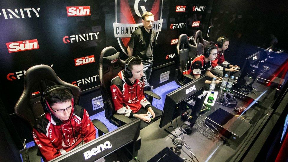 A Gfinity tournament