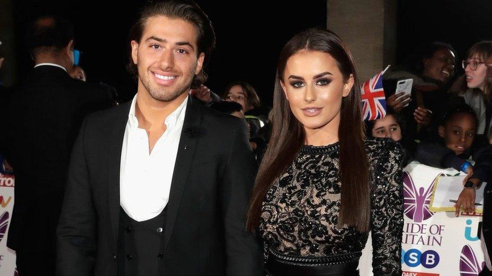 Kem Cetinay and Amber Davies