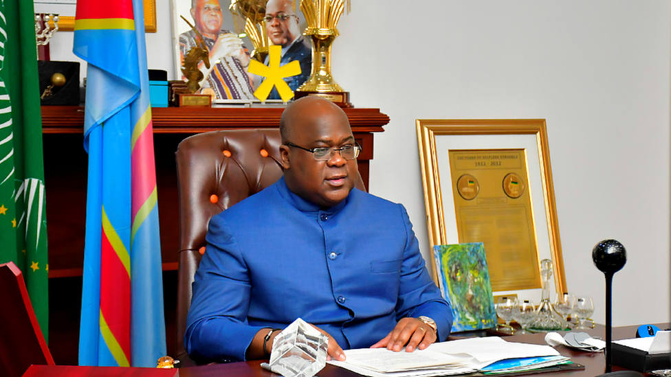 DR Congo President Félix Tshisekedi