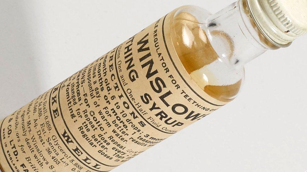 Mrs Winslow's soothing syrup