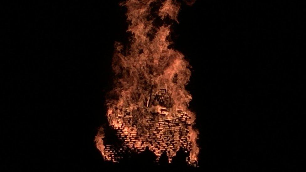 Ballysillan Bonfire