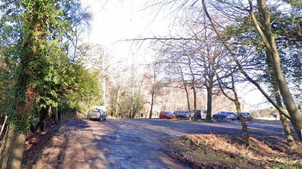 Ashdown Forest visitor centre car park