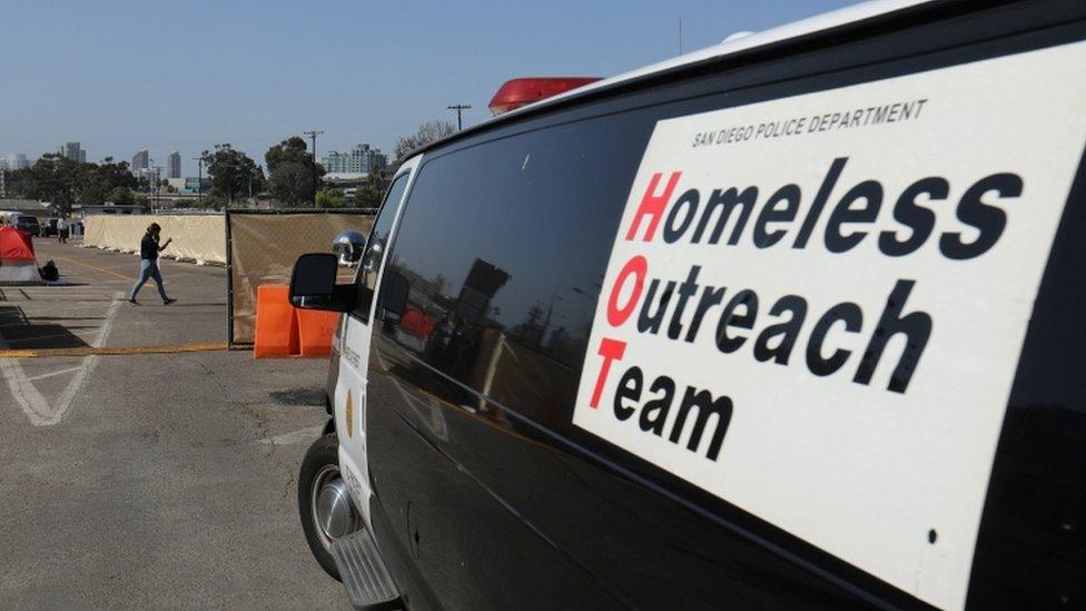 homeless outreach van