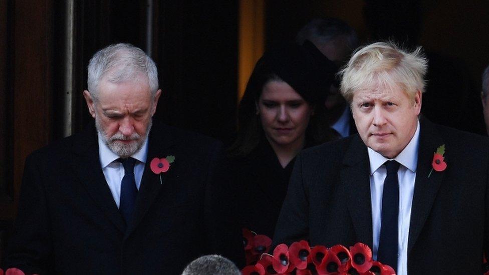 Boris Johnson and Jeremy Corbyn