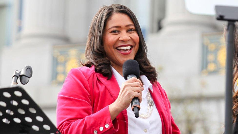 San Francisco Mayor London Breed in 2019