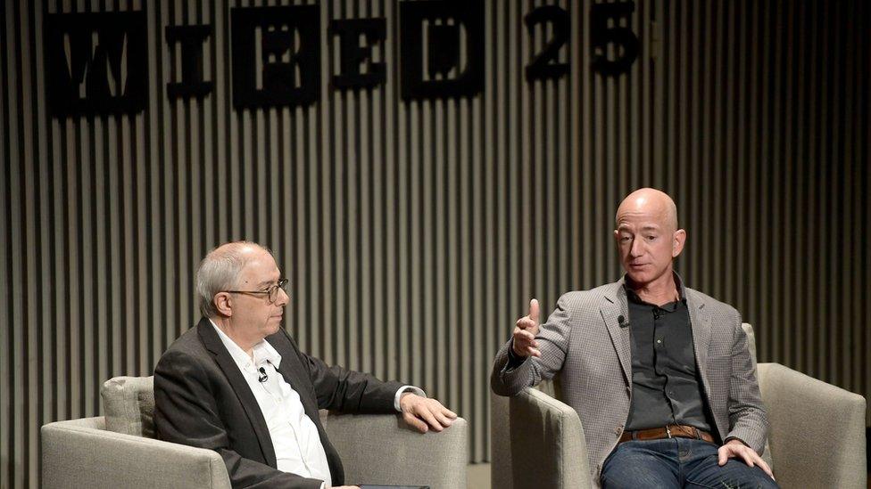 Jeff Bezos was speaking at an anniversary event for technology magazine Wired