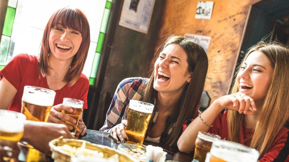 Women in a pub