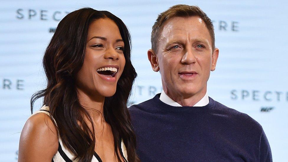 Naomie Harris and Daniel Craig