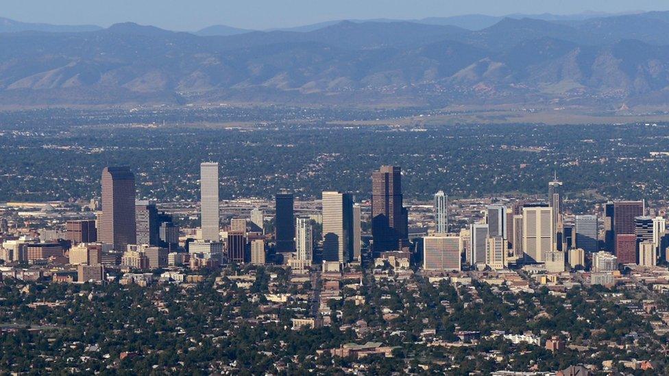 Denver Colorado skyline