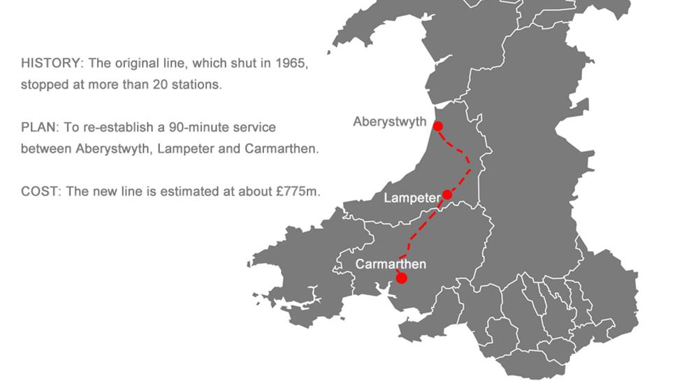 How the route would look if reopened