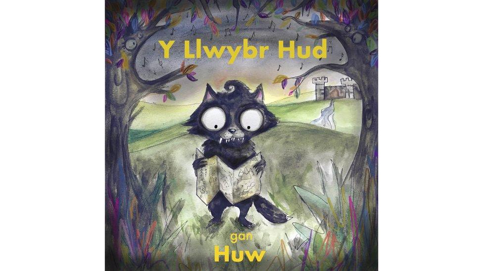 Clawr stori Y Llwybr Hud gan Huw