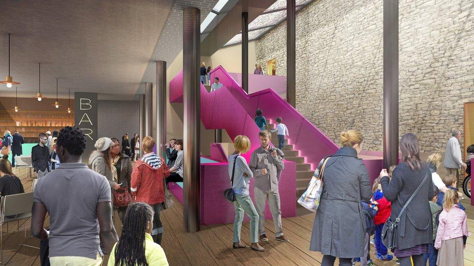 Artist's impression of redeveloped Citizens Theatre