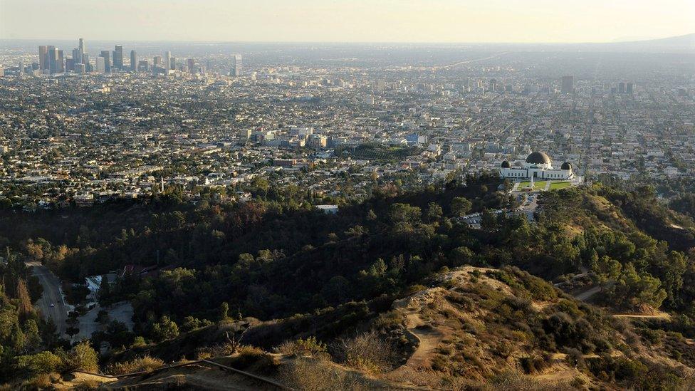 Griffith Observatory on Mount Hollywood