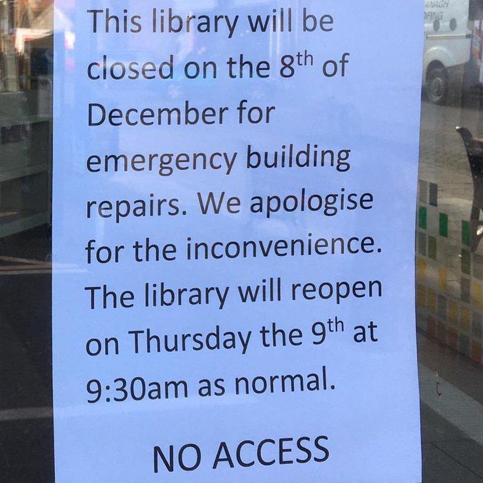 Sign in library window