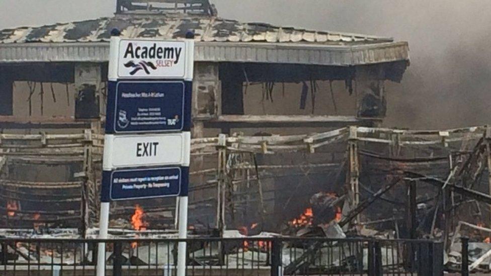 Selsey Academy fire