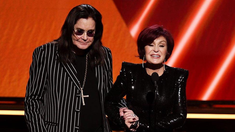 Sharon and Ozzy Osbourne