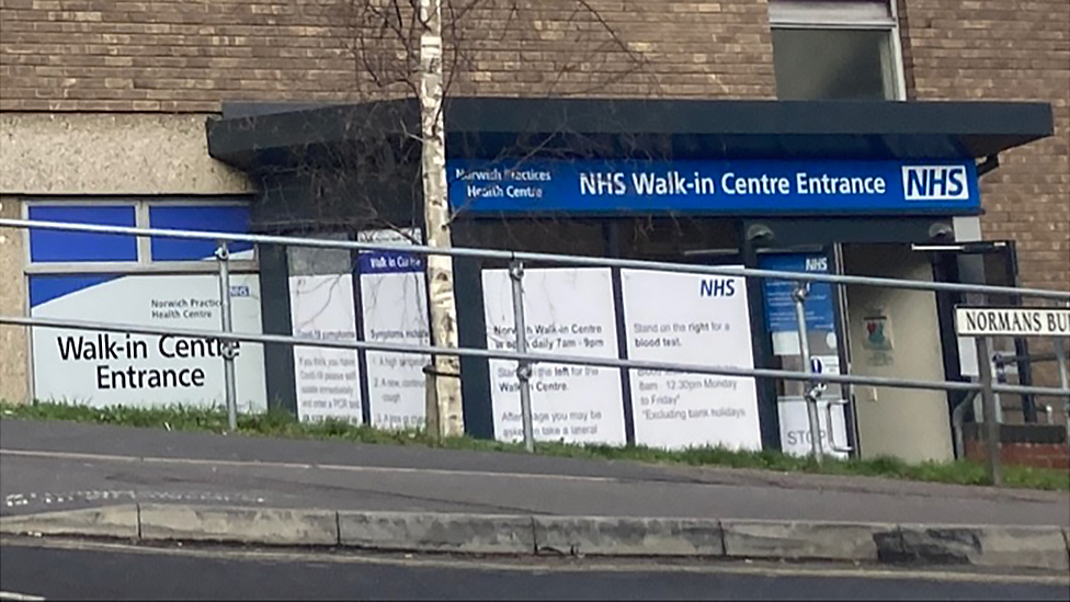 Norwich walk-in centre