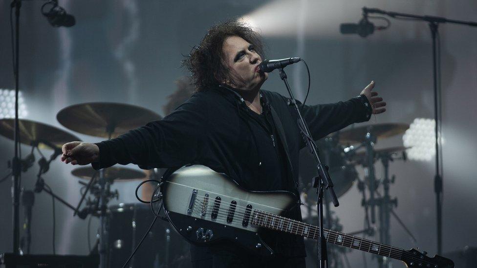 Robert Smith of The Cure