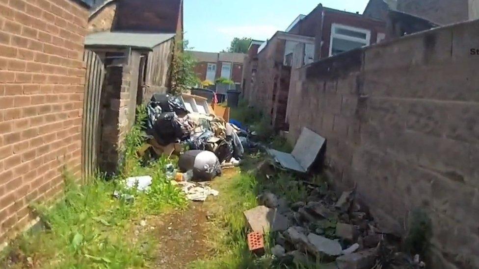 Fly-tipping in Stoke-on-Trent in June