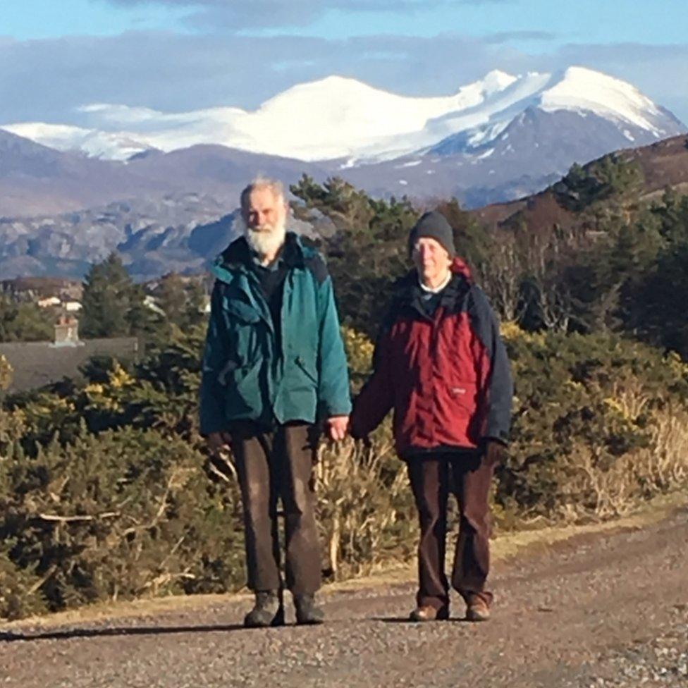 Nick Gardner and wife Janet