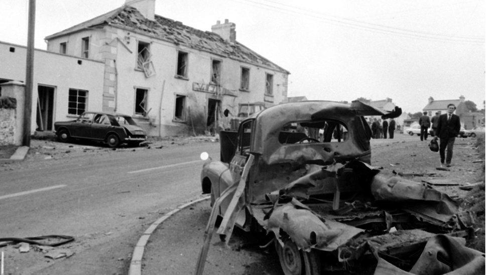 bomb at beaufort hotel claudy in 1972