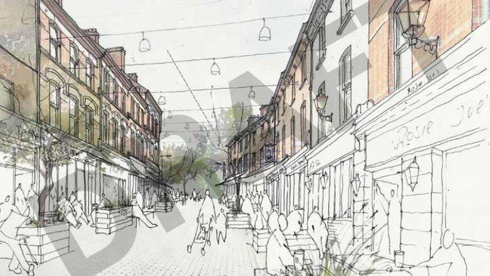 Waterloo Street design drawing