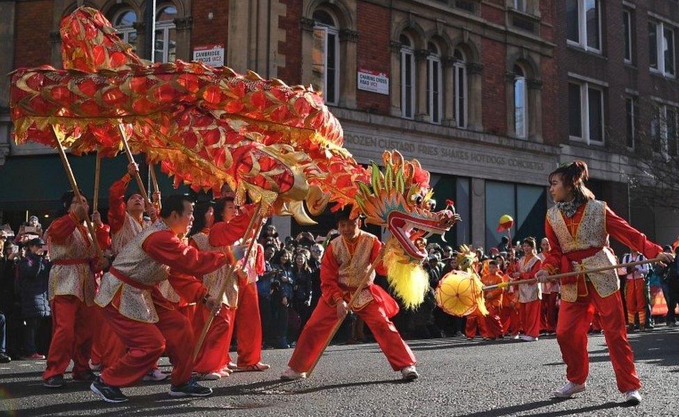 Chinese New Year parade