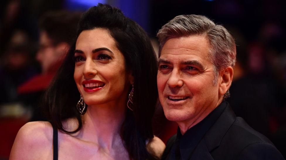 George and Amal Clooney