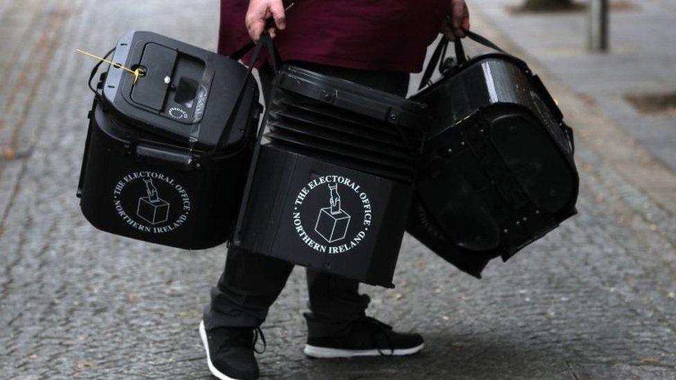 Ballot boxes