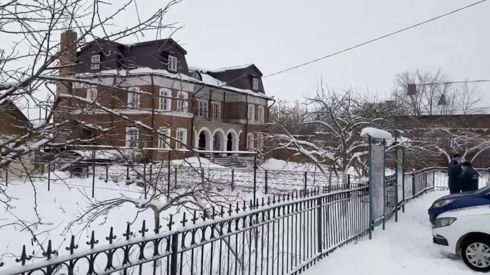 The convent where an 18-year-old tried to blow himself up in Serpukhov, near Moscow