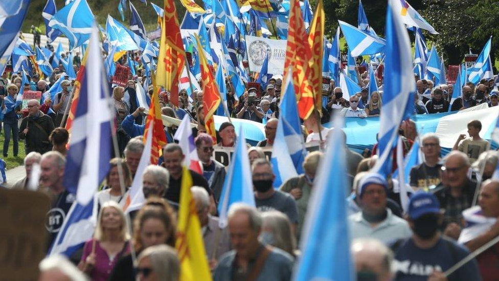 scottish independence rally