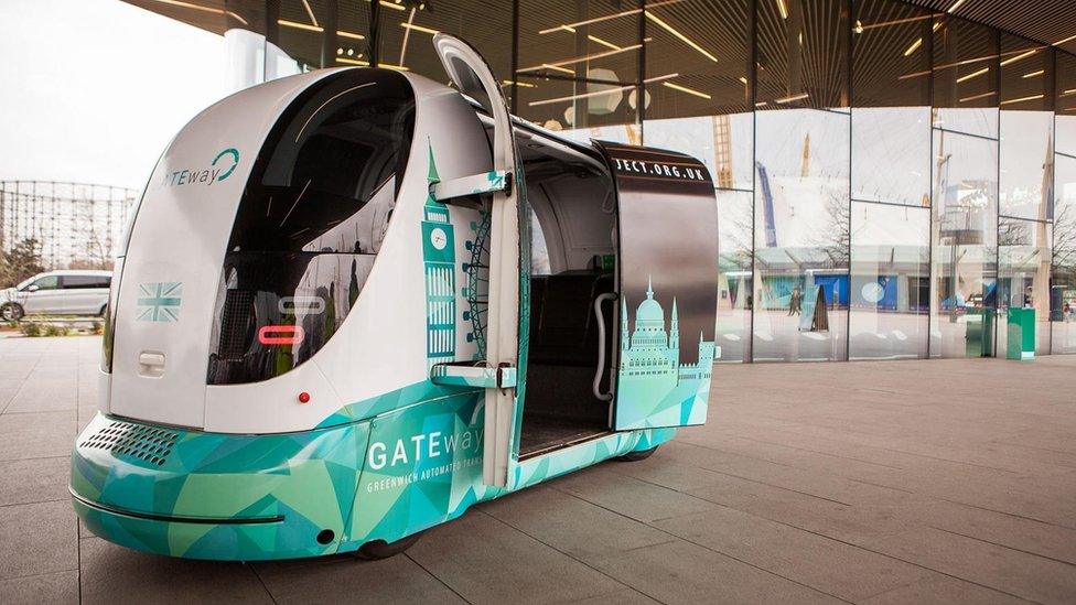 Gateway pod in London