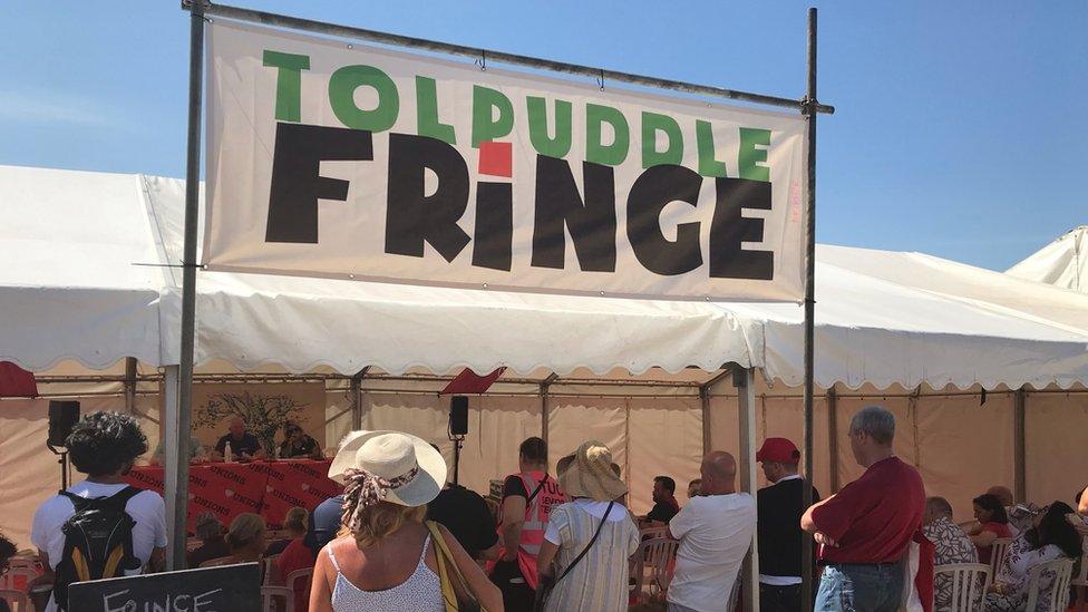 Tolpuddle tent