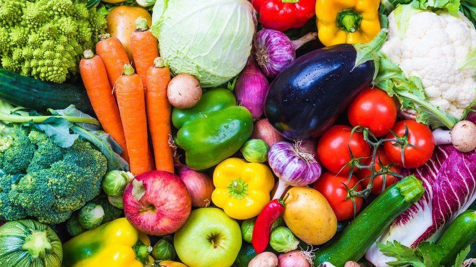 Fruit and Veg pile