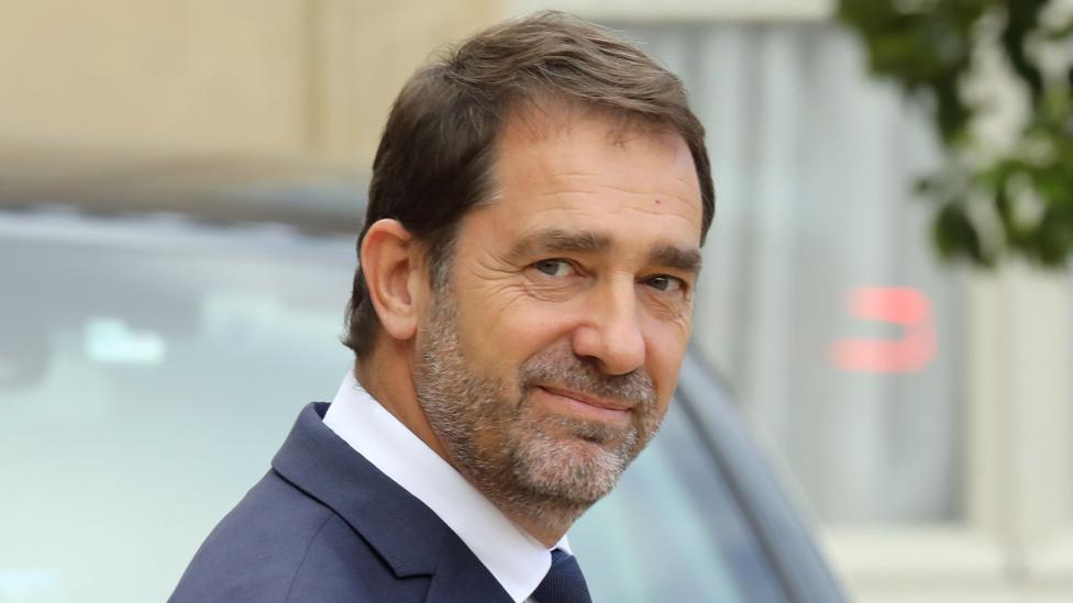 French Interior Minister Christophe Castaner, 2 Oct 19