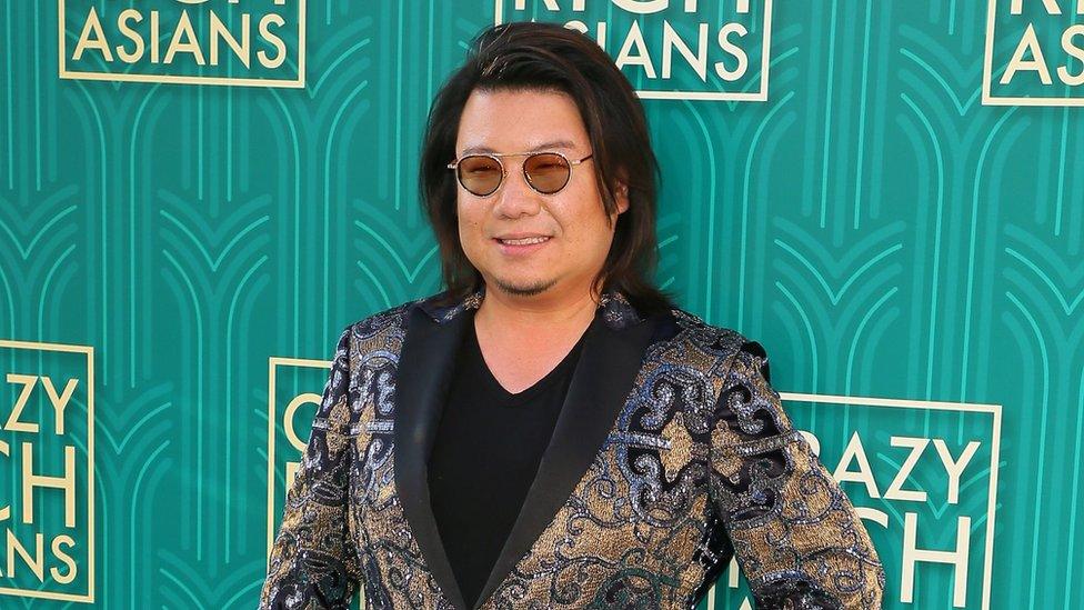 Kevin Kwan attends the premiere of "Crazy Rich Asians"