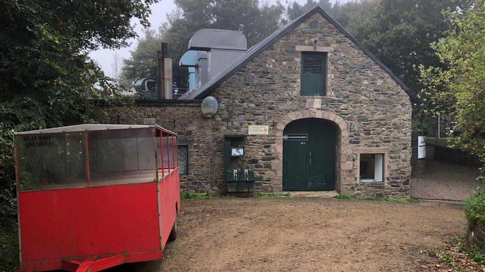 Sark Electricity power station