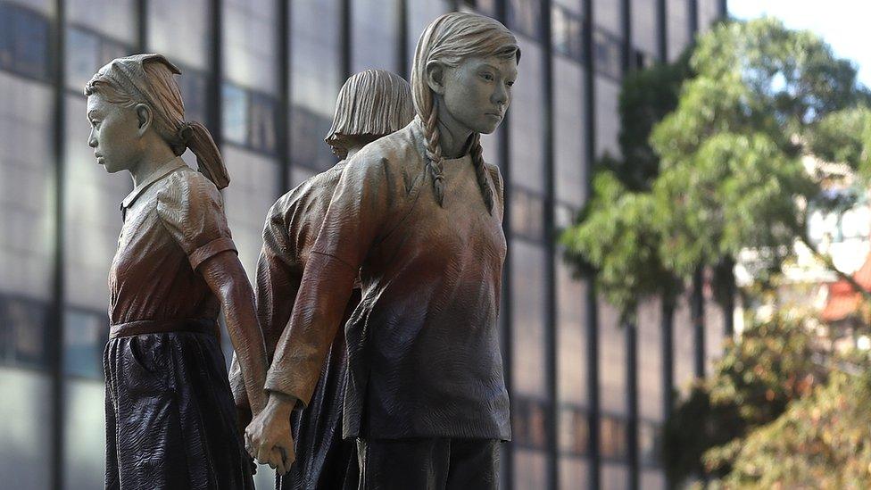 Comfort women statue