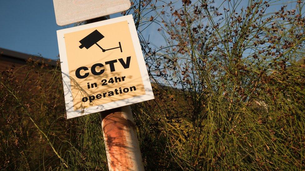 CCTV sign