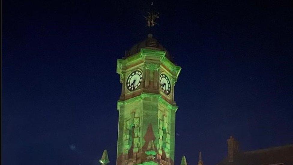 The Mercer Clock in Great Harwood