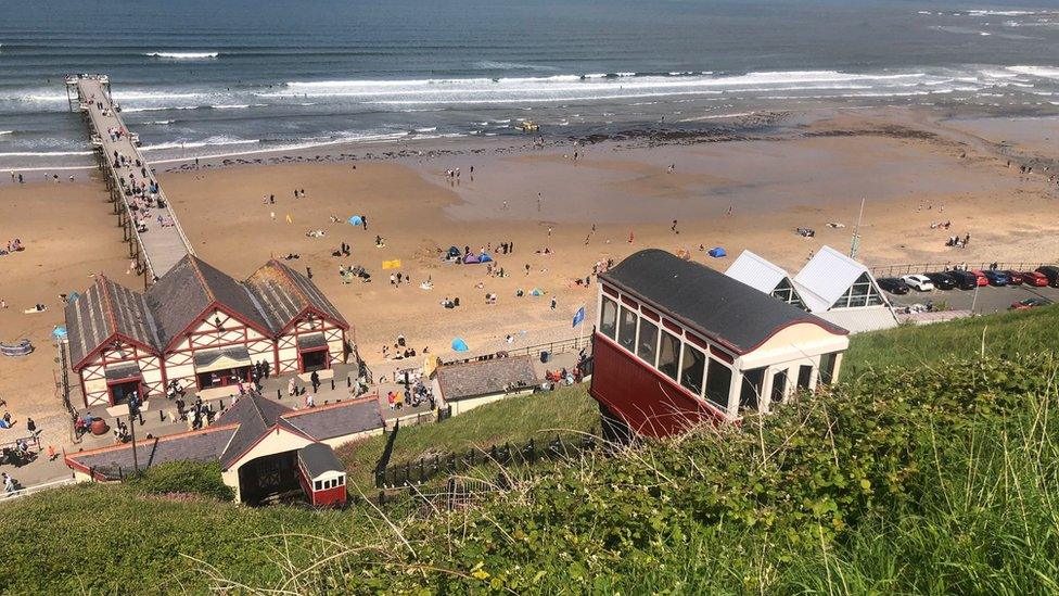 Saltburn cliff lift