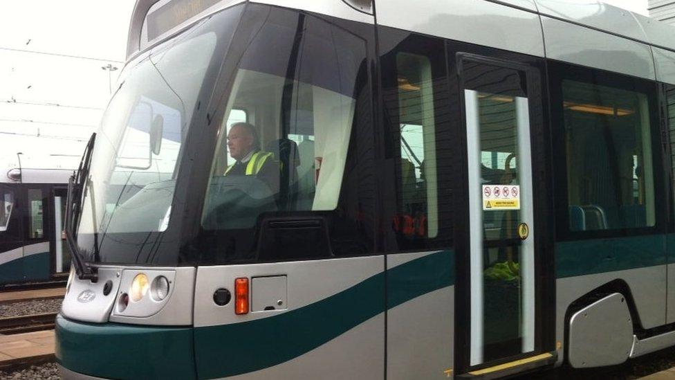 Nottingham tram